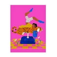 thumbnail image 1 of Trademark Fine Art Jota de jai Put a tiger in your heart Canvas Wall Art, 1 of 4