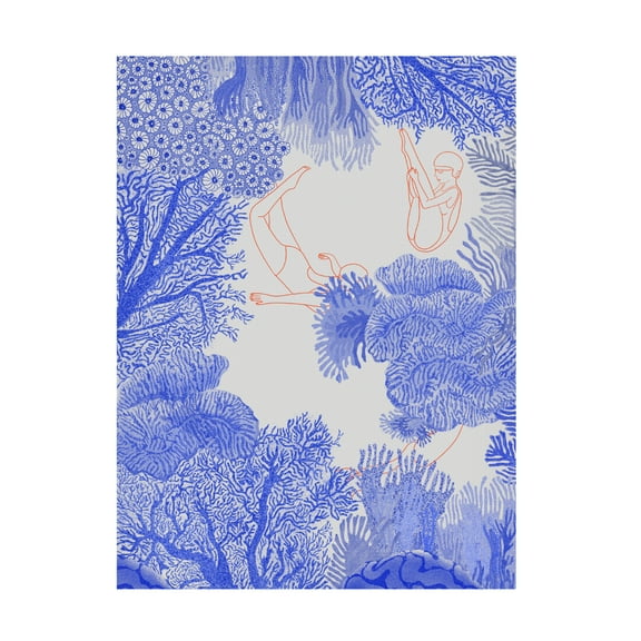 Trademark Fine Art Jota de jai Underwater Canvas Wall Art