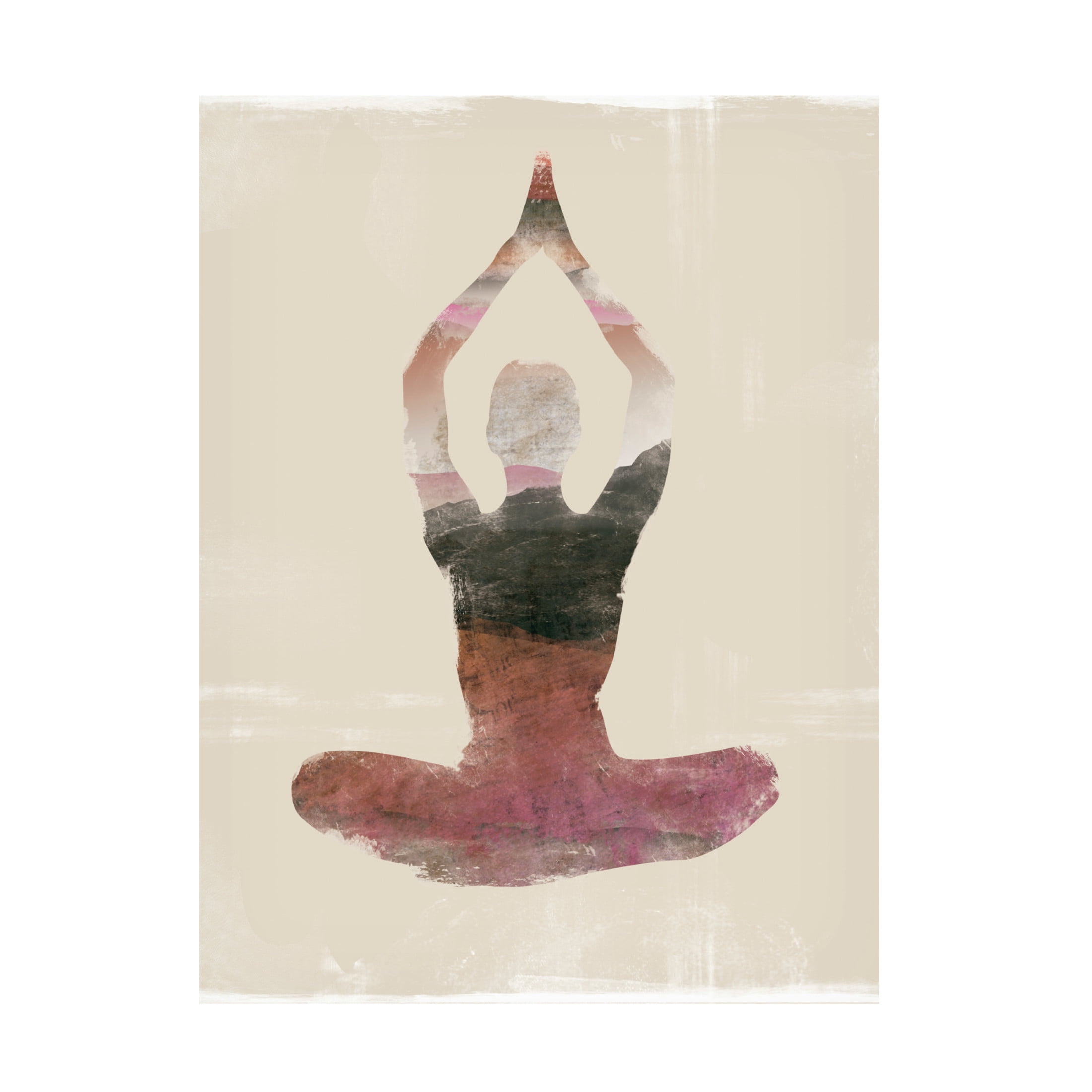 Trademark Fine Art Judi Bagnato  Morning Yoga Pose II Canvas Wall Art