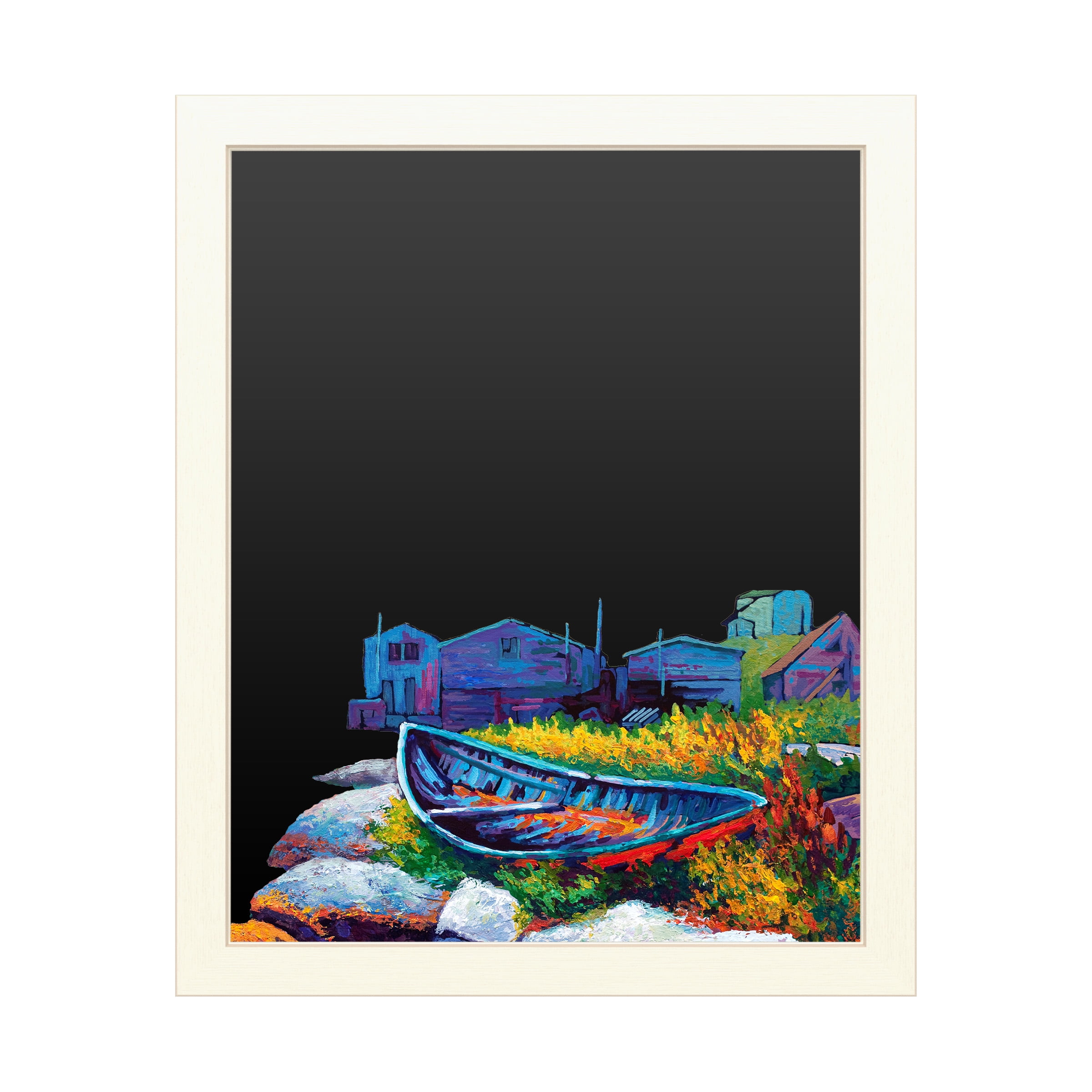 Trademark Fine Art 'Judy East Coast Boat Faa' Chalkboard by Marion Rose