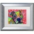 thumbnail image 1 of Trademark Fine Art "Julius" Canvas Art by Dean Russo, White Matte, Silver Frame, 1 of 4
