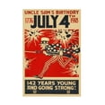 thumbnail image 1 of Trademark Fine Art 'July 4Th' Canvas Art by Vintage Apple Collection, 1 of 4