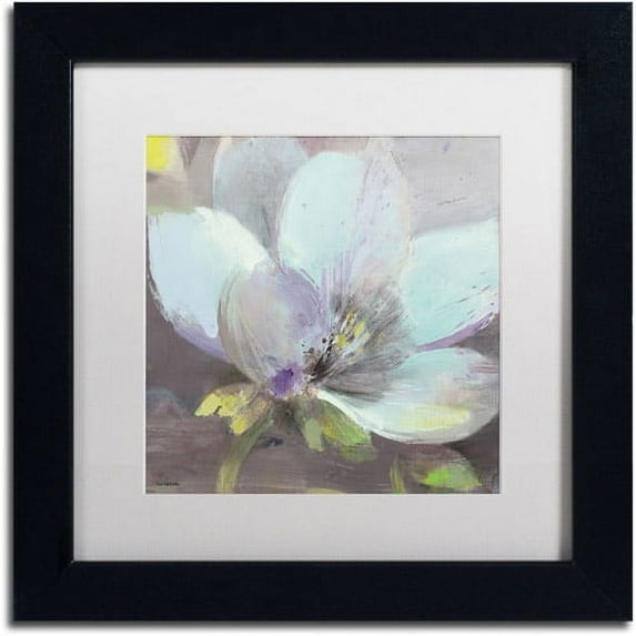 Trademark Fine Art "Jump II" Canvas Art by Albena Hristova, White Matte, Black Frame