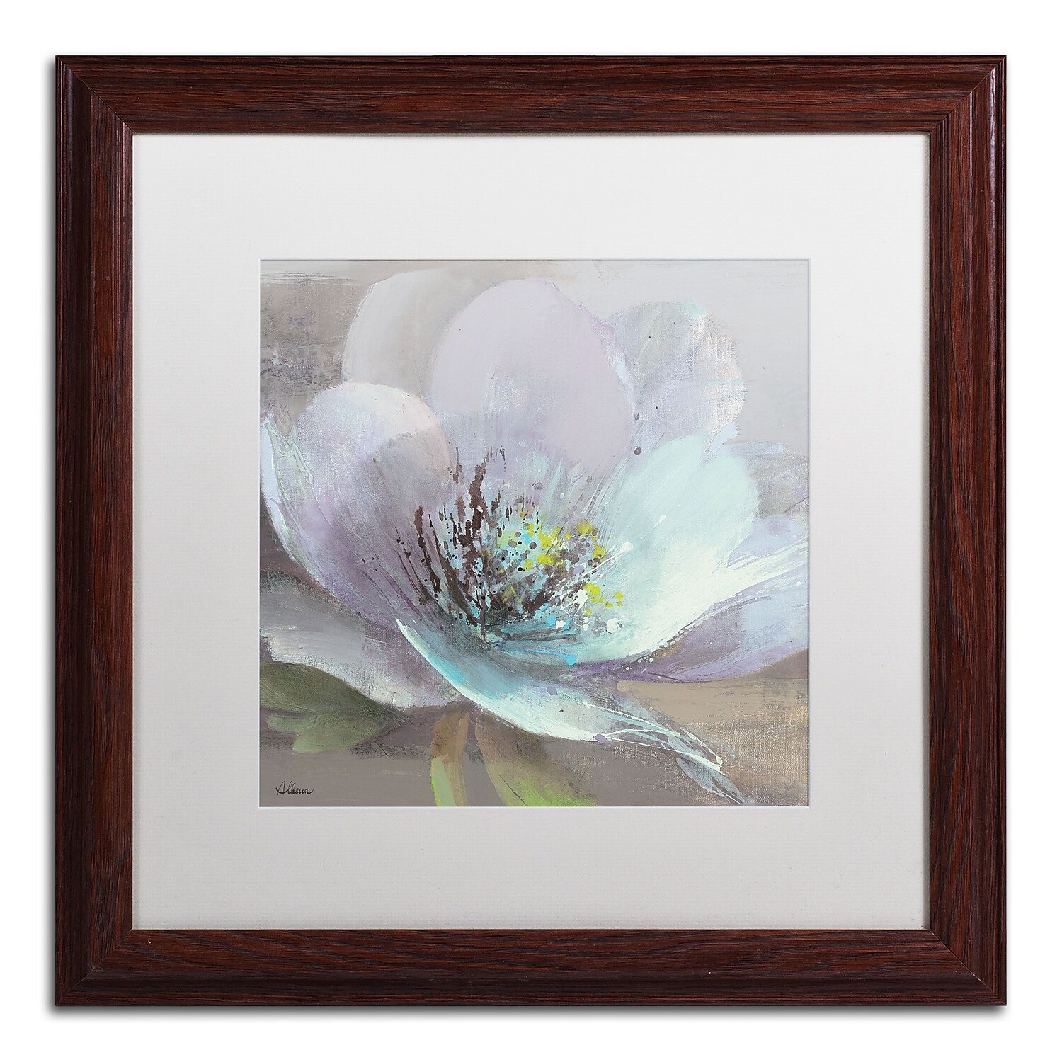Trademark Fine Art "Jump III" Canvas Art by Albena Hristova, White Matte, Wood Frame