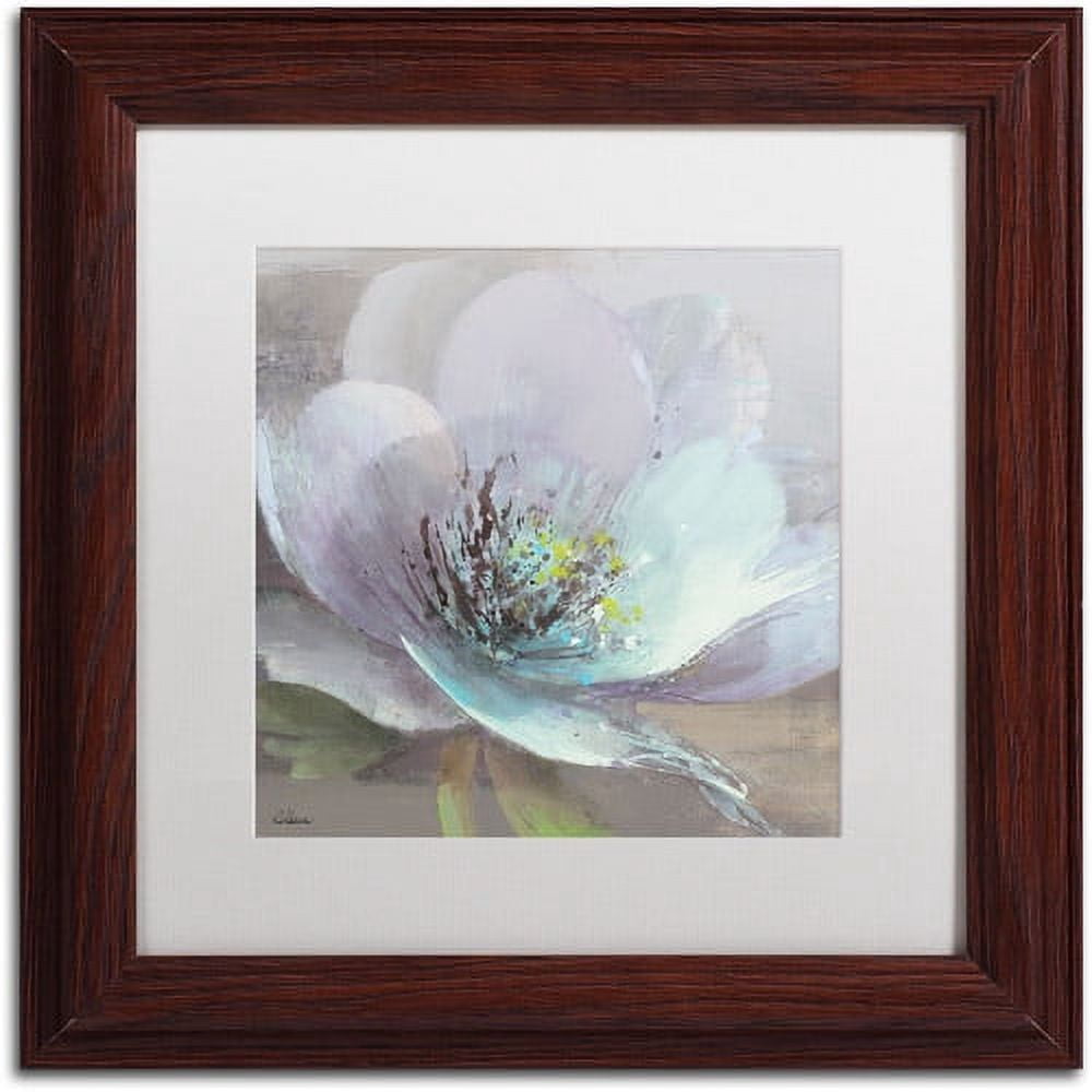 Trademark Fine Art "Jump III" Canvas Art by Albena Hristova, White Matte, Wood Frame