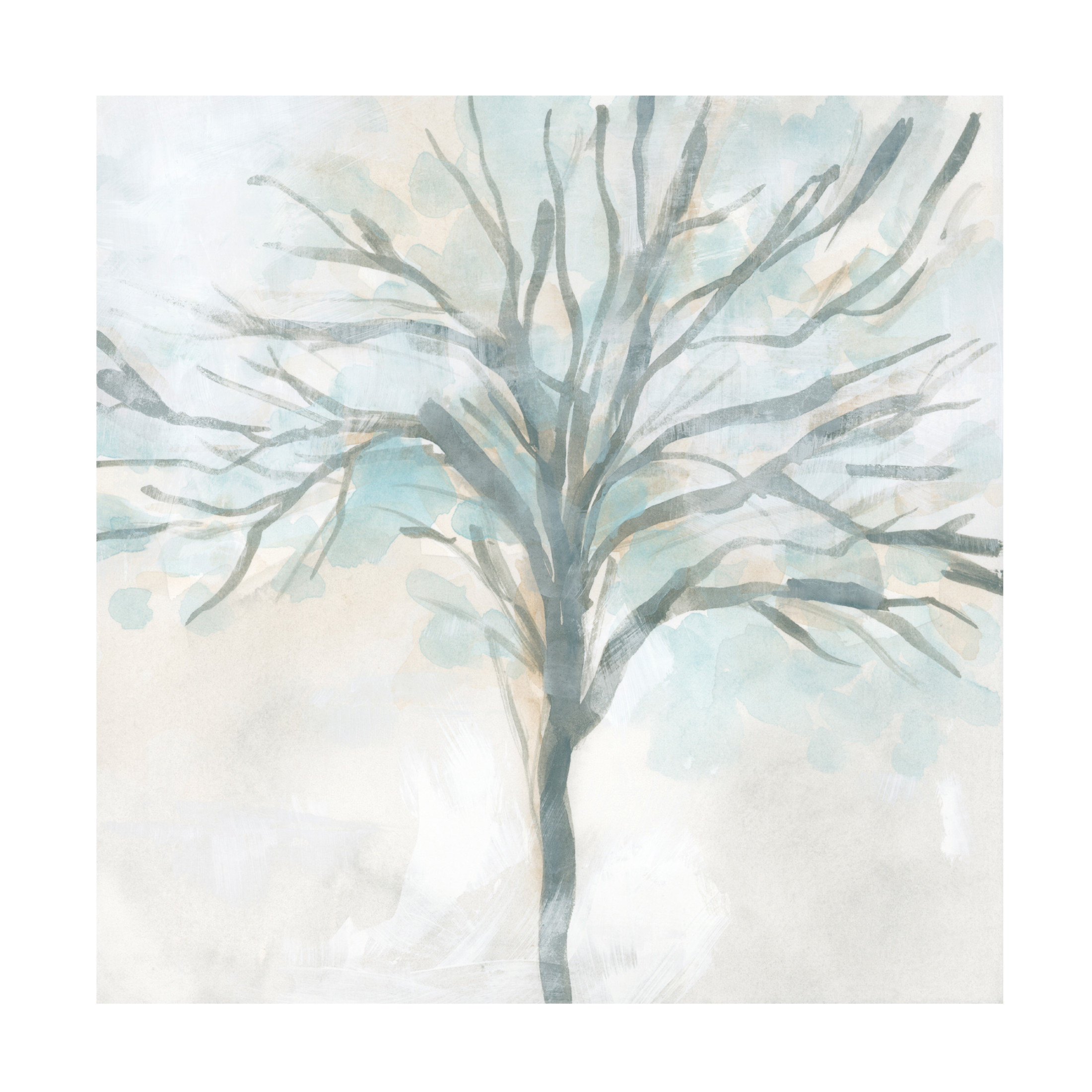 Trademark Fine Art June Erica Vess  Arbor Impasto I Canvas Wall Art