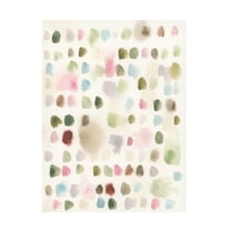 Trademark Fine Art June Erica Vess Blotline II Canvas Wall Art