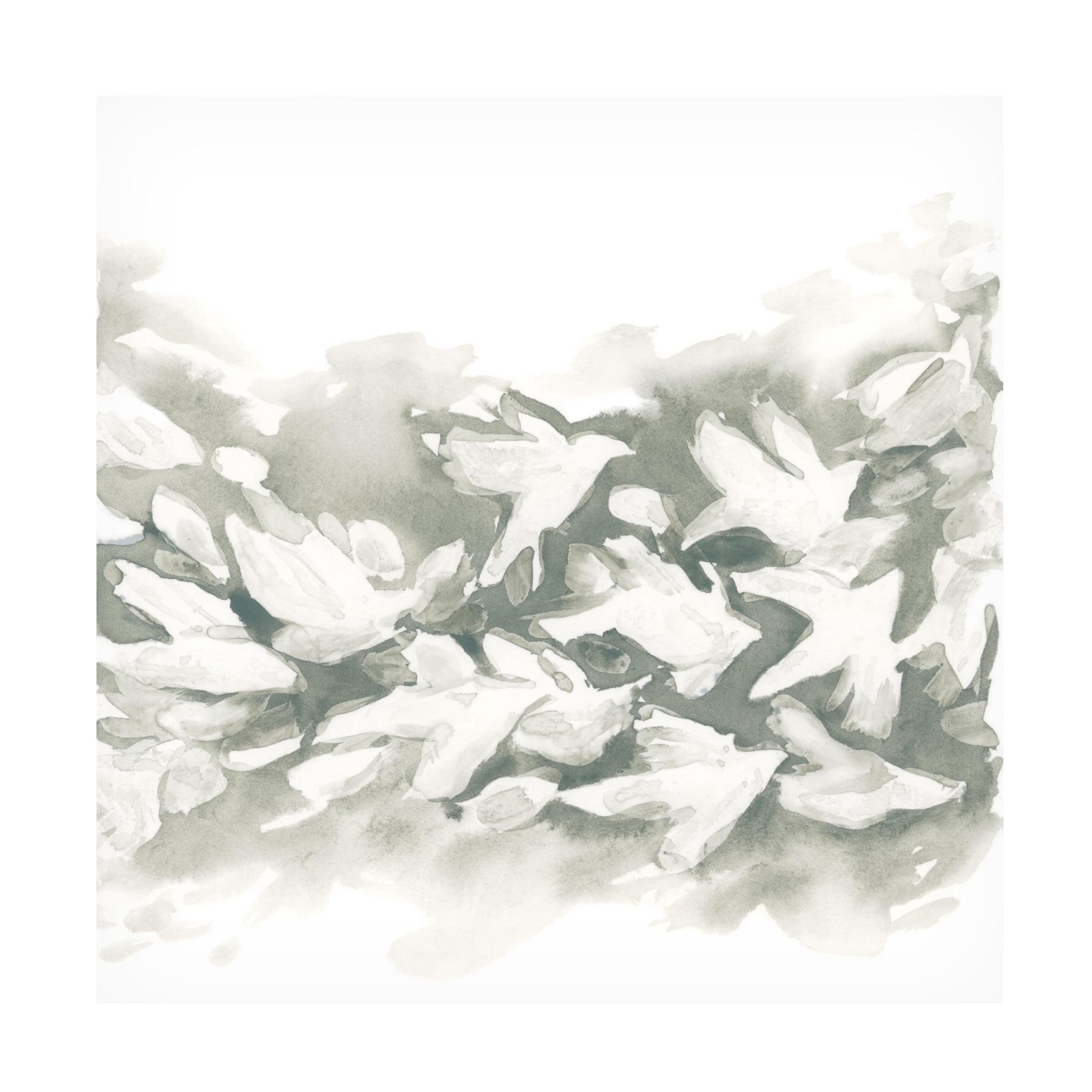 Trademark Fine Art June Erica Vess Carbon Flock I Canvas Wall Art