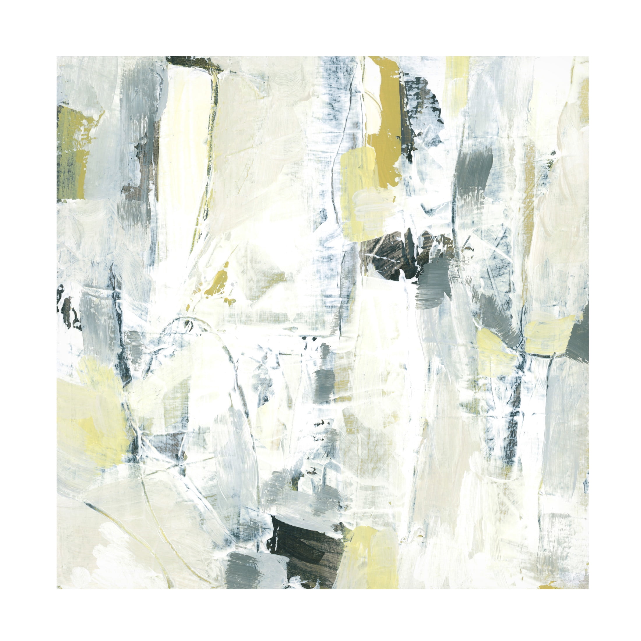 Trademark Fine Art June Erica Vess  Citron Graffiti I Canvas Wall Art