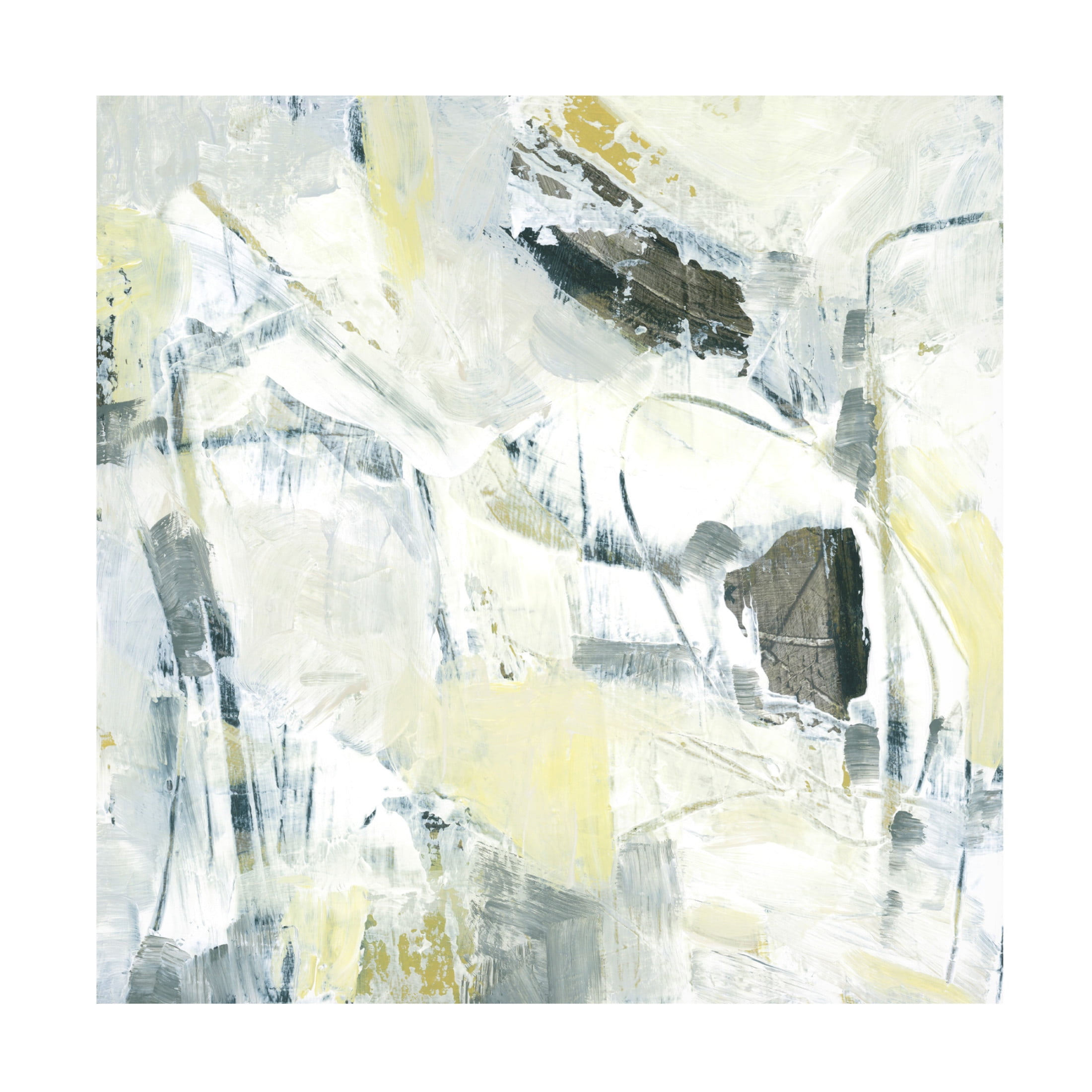 Trademark Fine Art June Erica Vess  Citron Graffiti II Canvas Wall Art