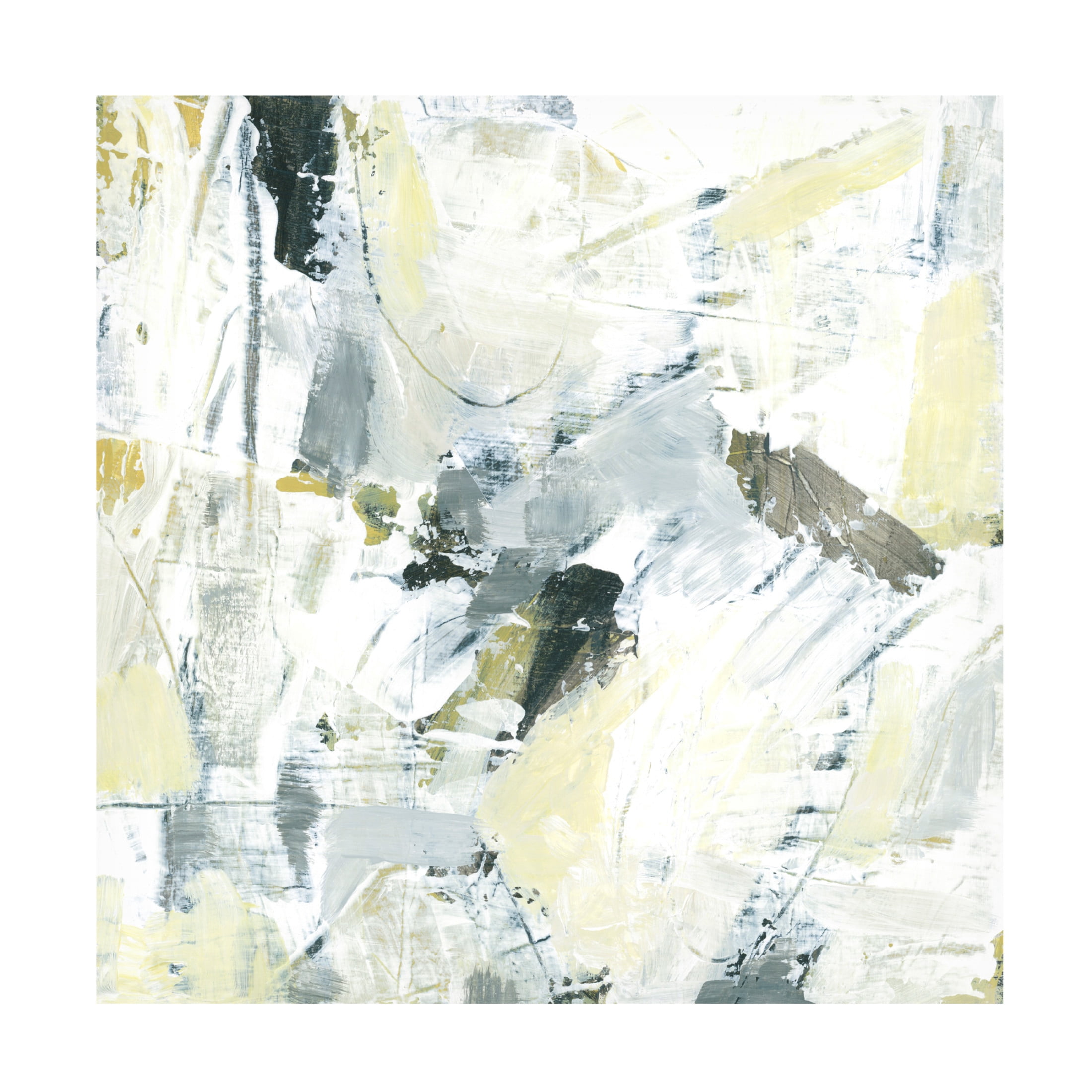 Trademark Fine Art June Erica Vess Citron Graffiti IV Canvas Wall Art