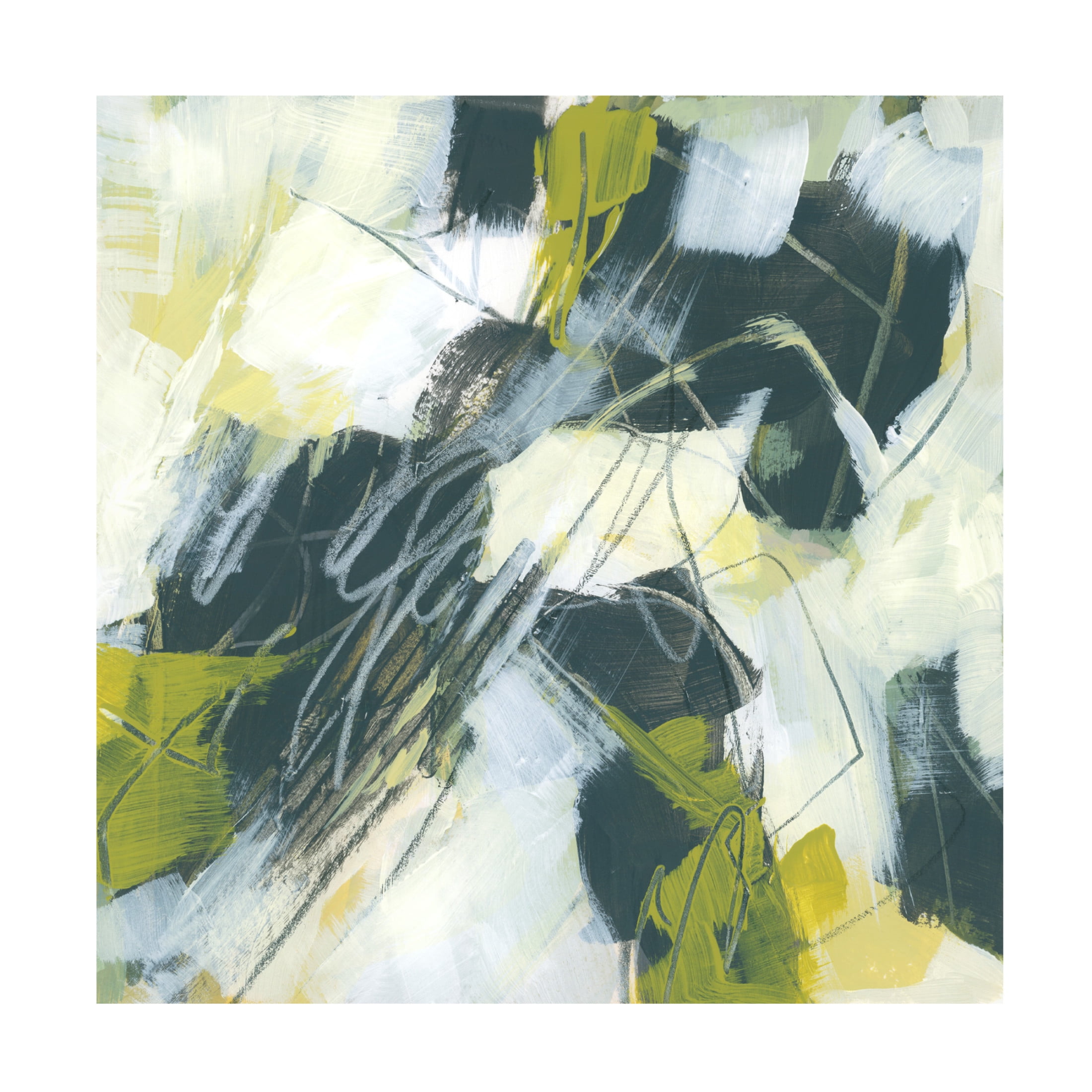 Trademark Fine Art June Erica Vess  Citron Synergy I Canvas Wall Art