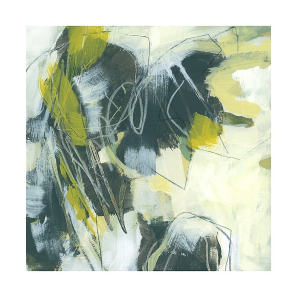 Trademark Fine Art June Erica Vess  Citron Synergy II Canvas Wall Art