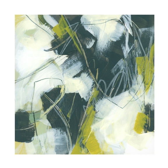 Trademark Fine Art June Erica Vess  Citron Synergy IV Canvas Wall Art