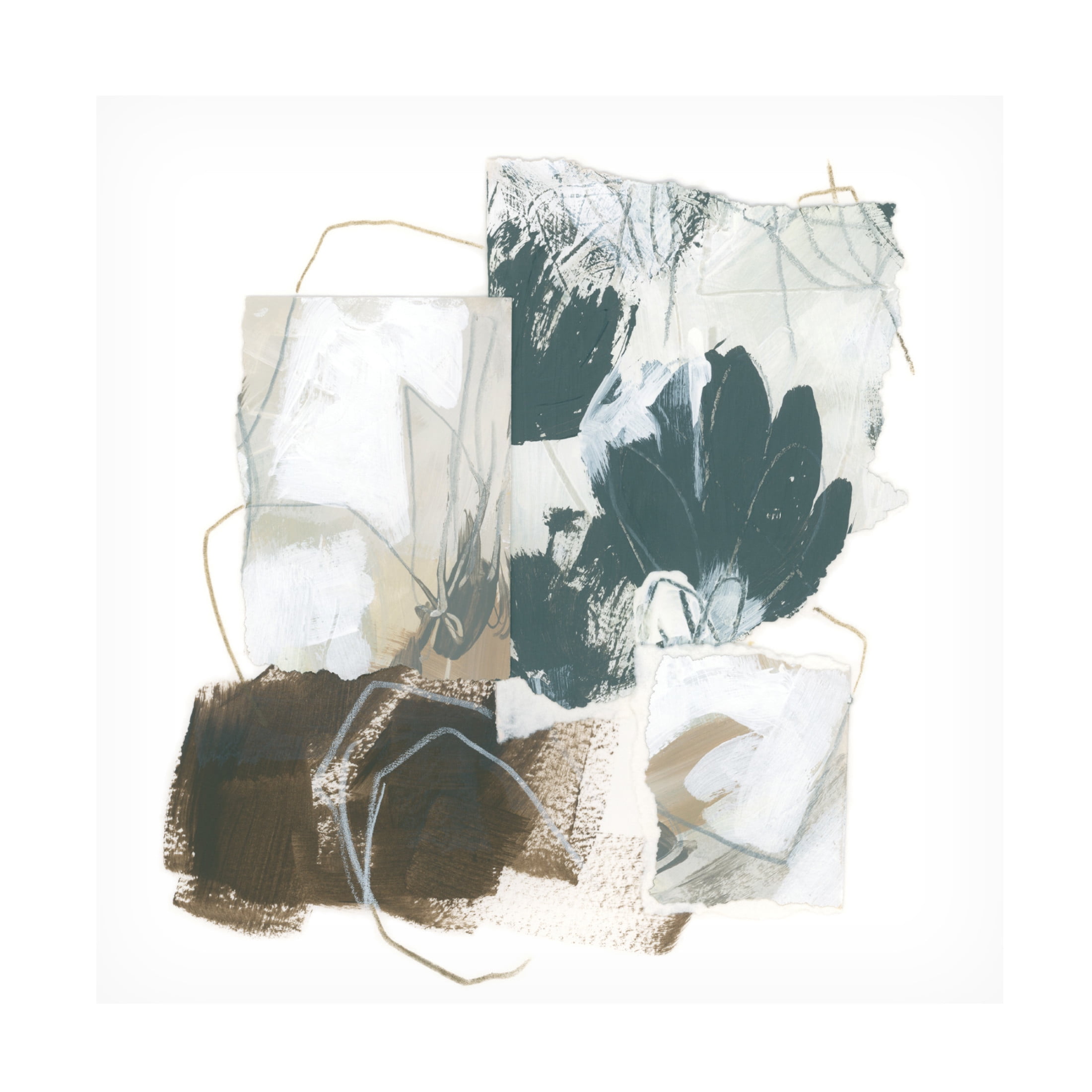 Trademark Fine Art June Erica Vess  Cortar I Canvas Wall Art