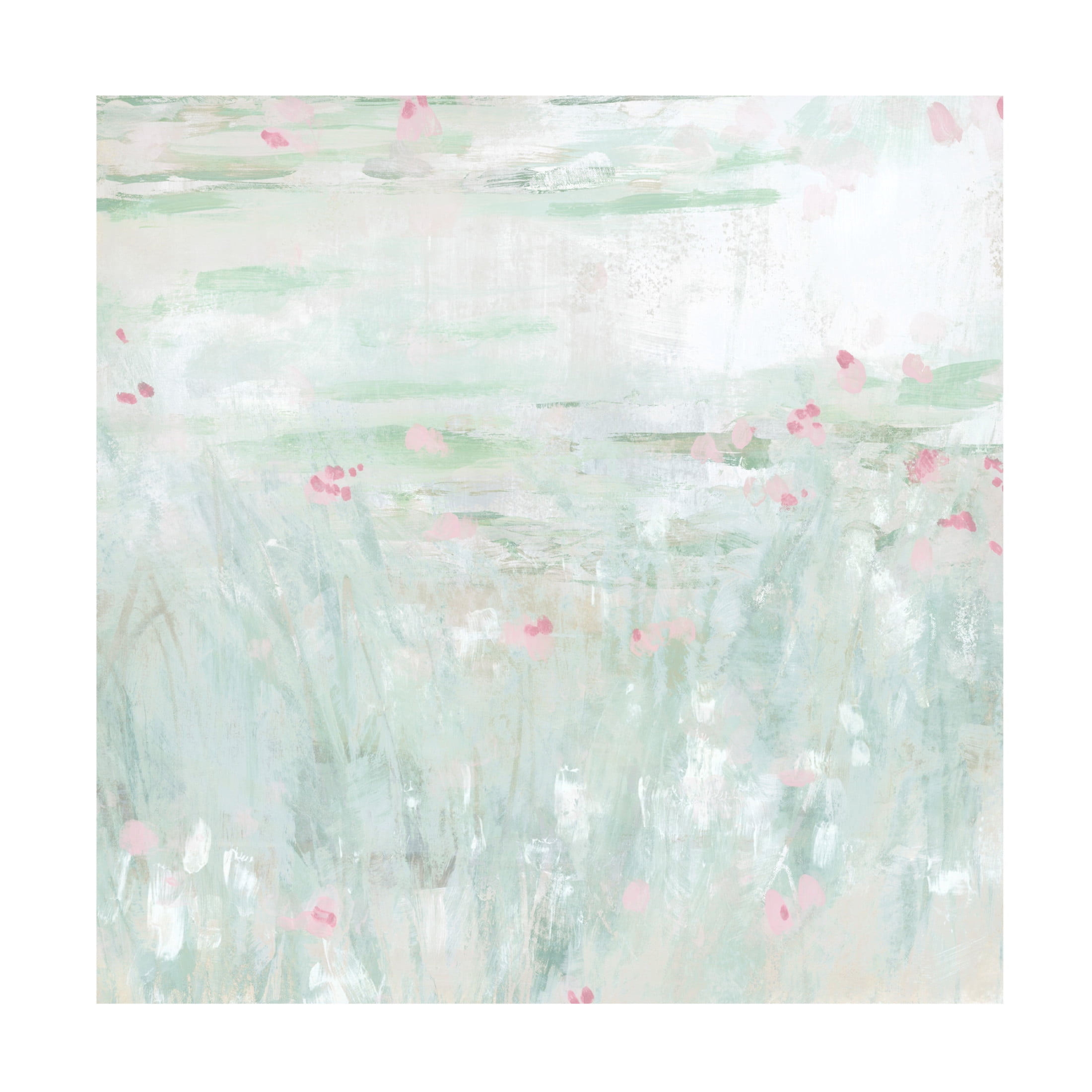 June Erica Vess Pastel Meadow Landscape Canvas Art