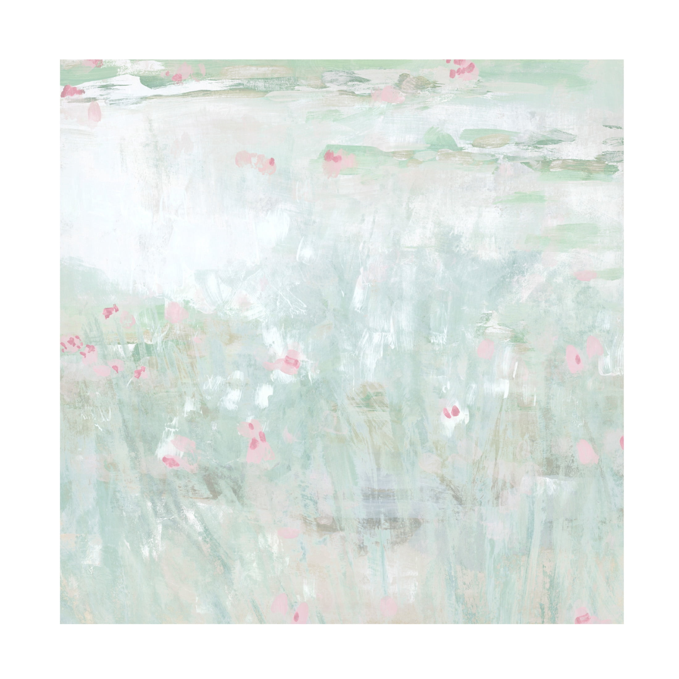 Trademark Fine Art June Erica Vess  Flooded Meadow II Canvas Wall Art