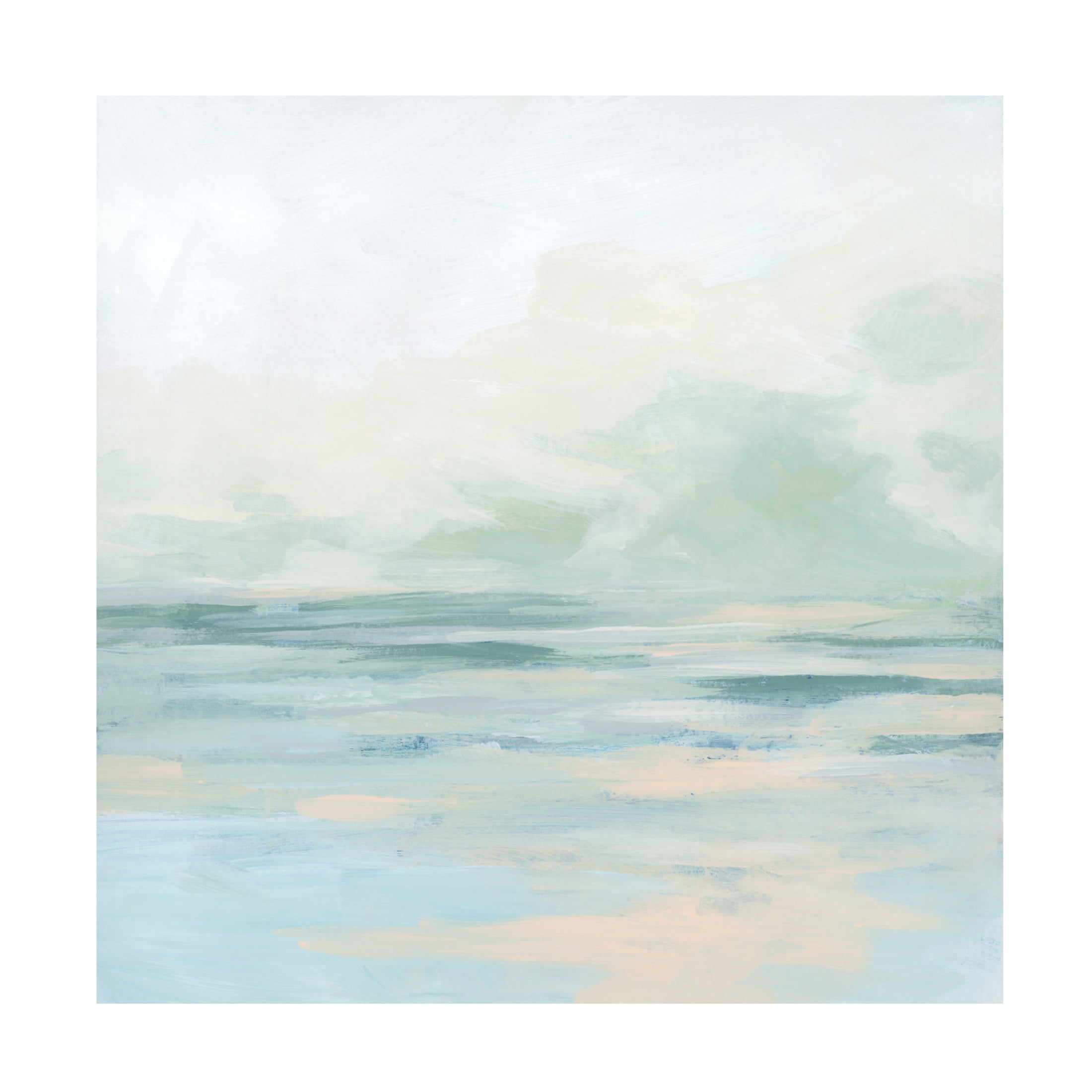 Trademark Fine Art June Erica Vess Gentle Sky II Canvas Wall Art