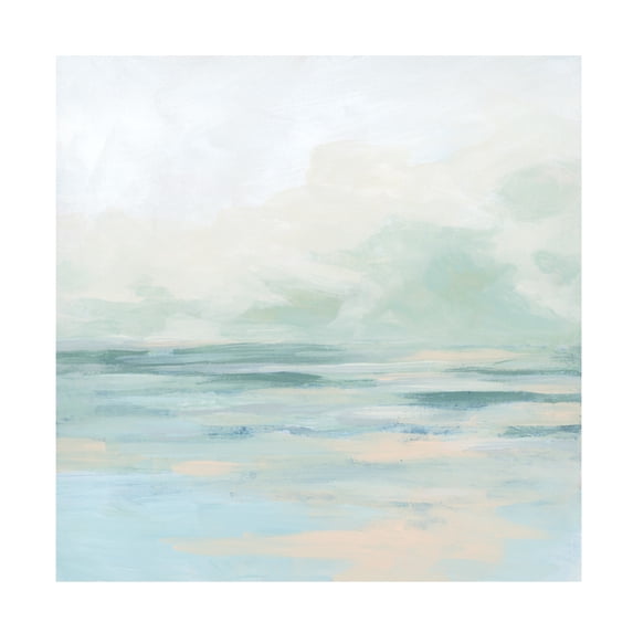 Trademark Fine Art June Erica Vess Gentle Sky II Canvas Wall Art