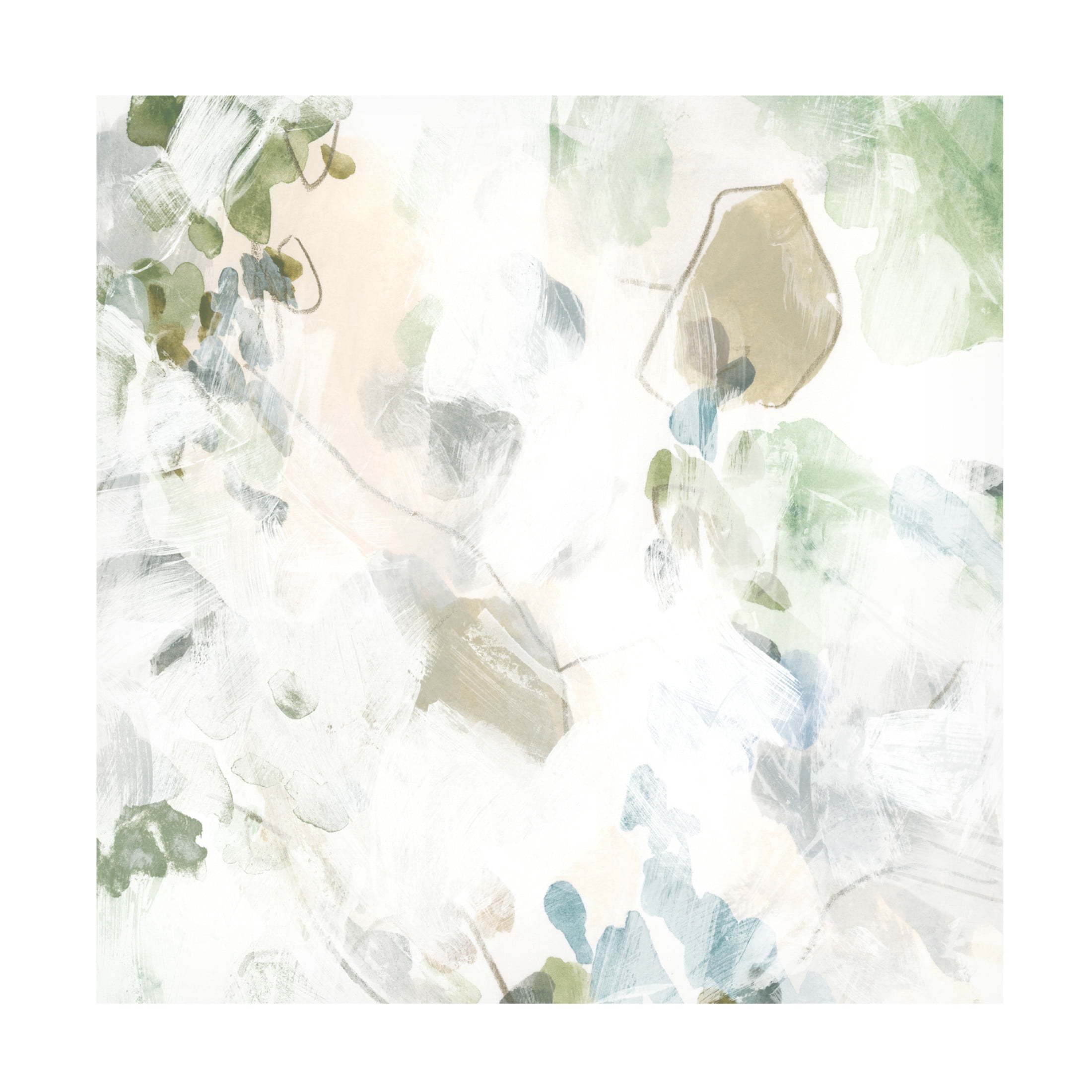 Trademark Fine Art June Erica Vess Green Granite II Canvas Wall Art
