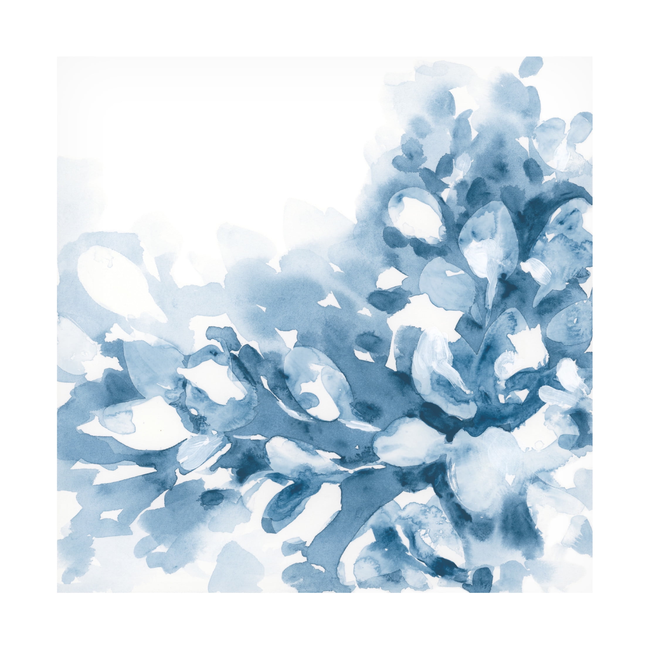 Trademark Fine Art June Erica Vess  Indigo Splash II Canvas Wall Art