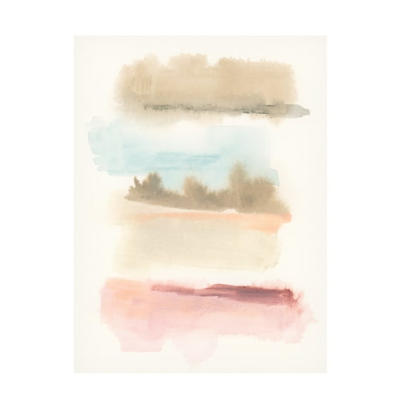 Trademark Fine Art June Erica Vess  Liquid Stratascape I Canvas Wall Art