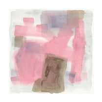 Trademark Fine Art June Erica Vess Luz Rosa II Canvas Wall Art