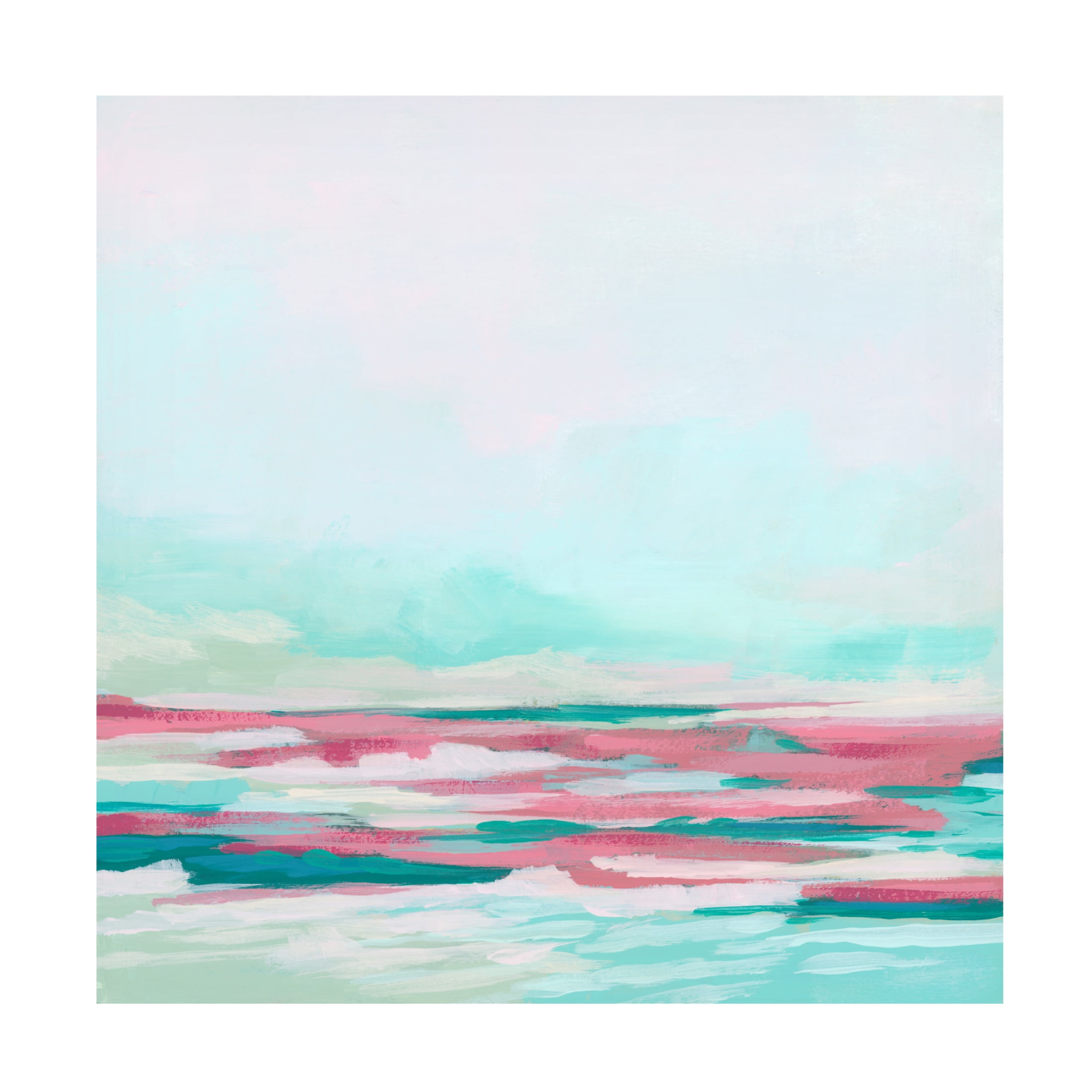 Trademark Fine Art June Erica Vess  Magenta Cove II Canvas Wall Art