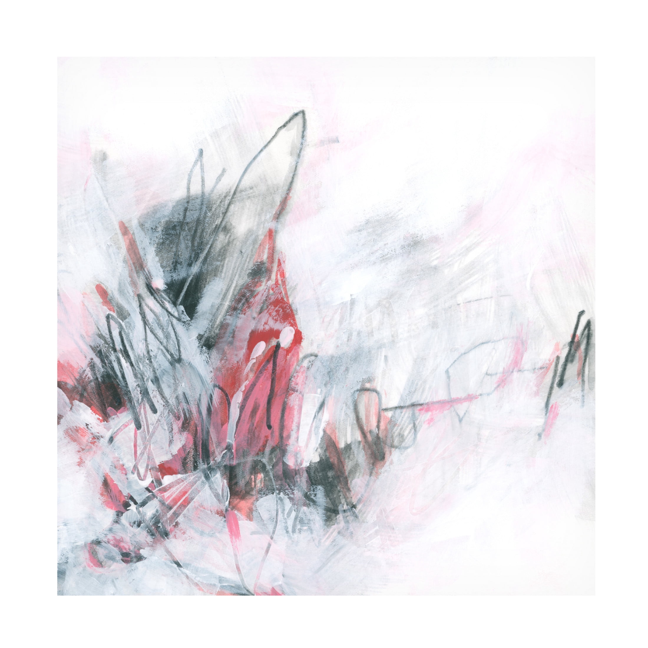 Trademark Fine Art June Erica Vess  Magenta String I Canvas Wall Art