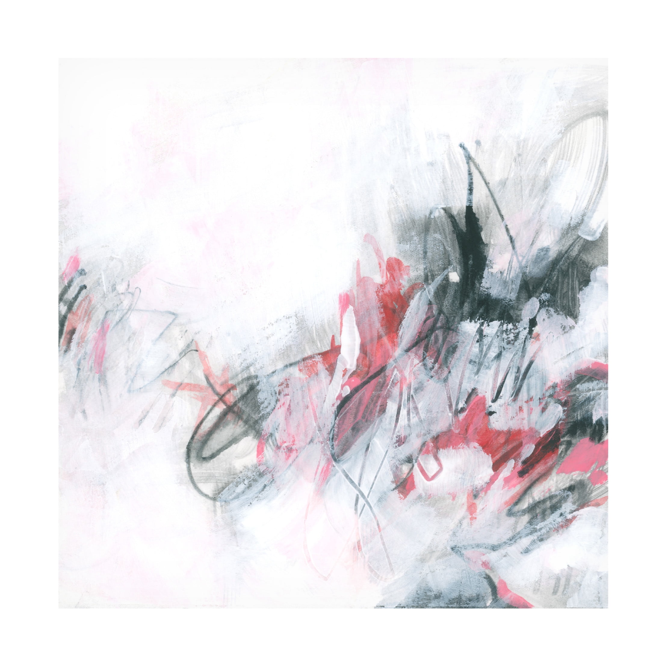 Trademark Fine Art June Erica Vess Magenta String II Canvas Wall Art