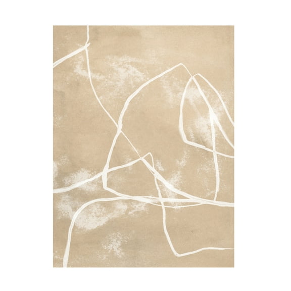 Trademark Fine Art June Erica Vess  Neutral Thread II Canvas Wall Art