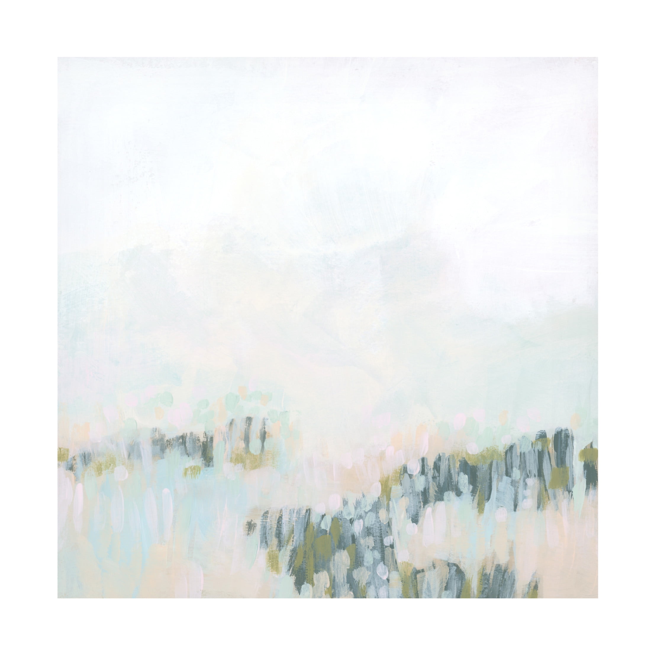 Trademark Fine Art June Erica Vess Pastel Field II Canvas Wall Art