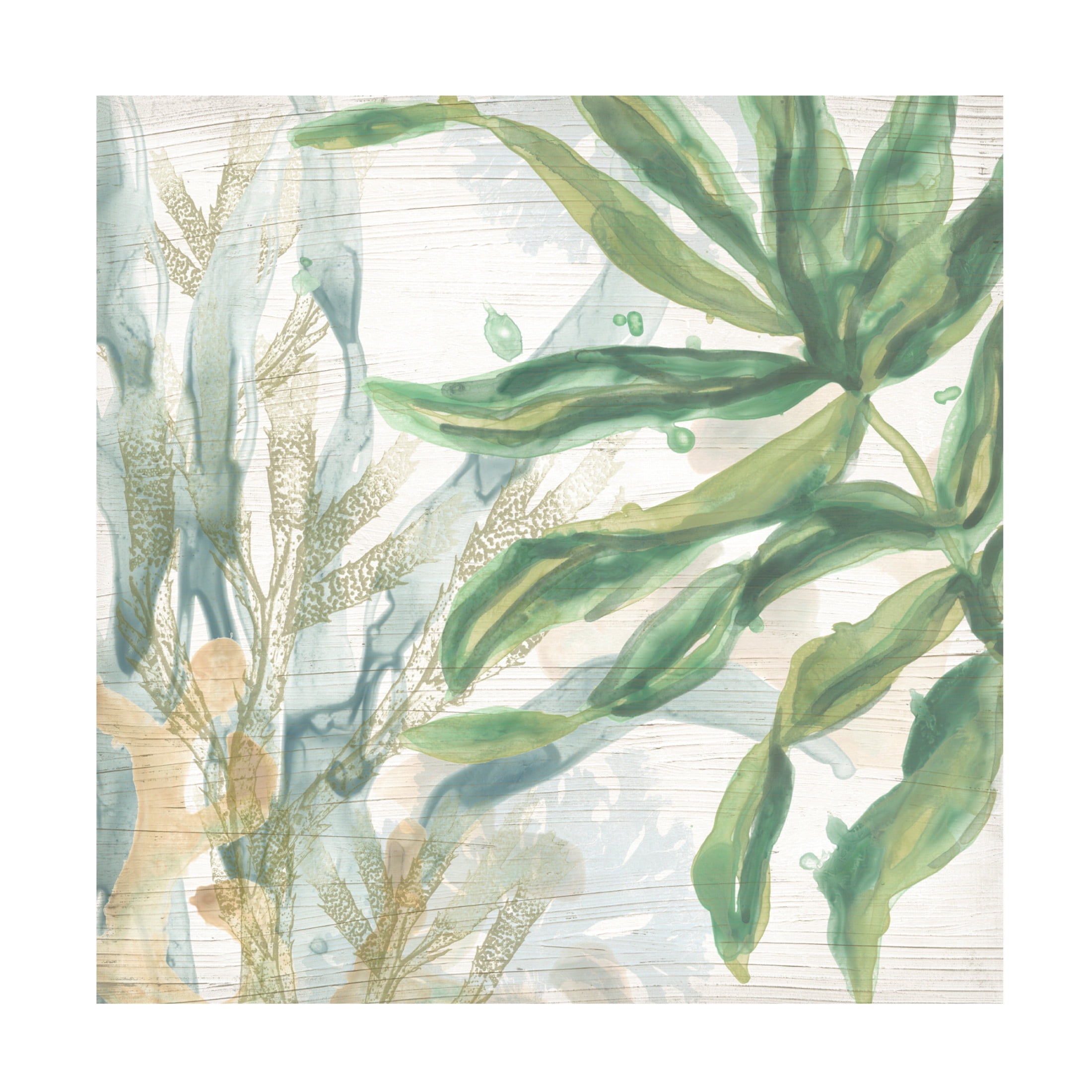 Trademark Fine Art June Erica Vess  Quiet Coastal Collage I Canvas Wall Art