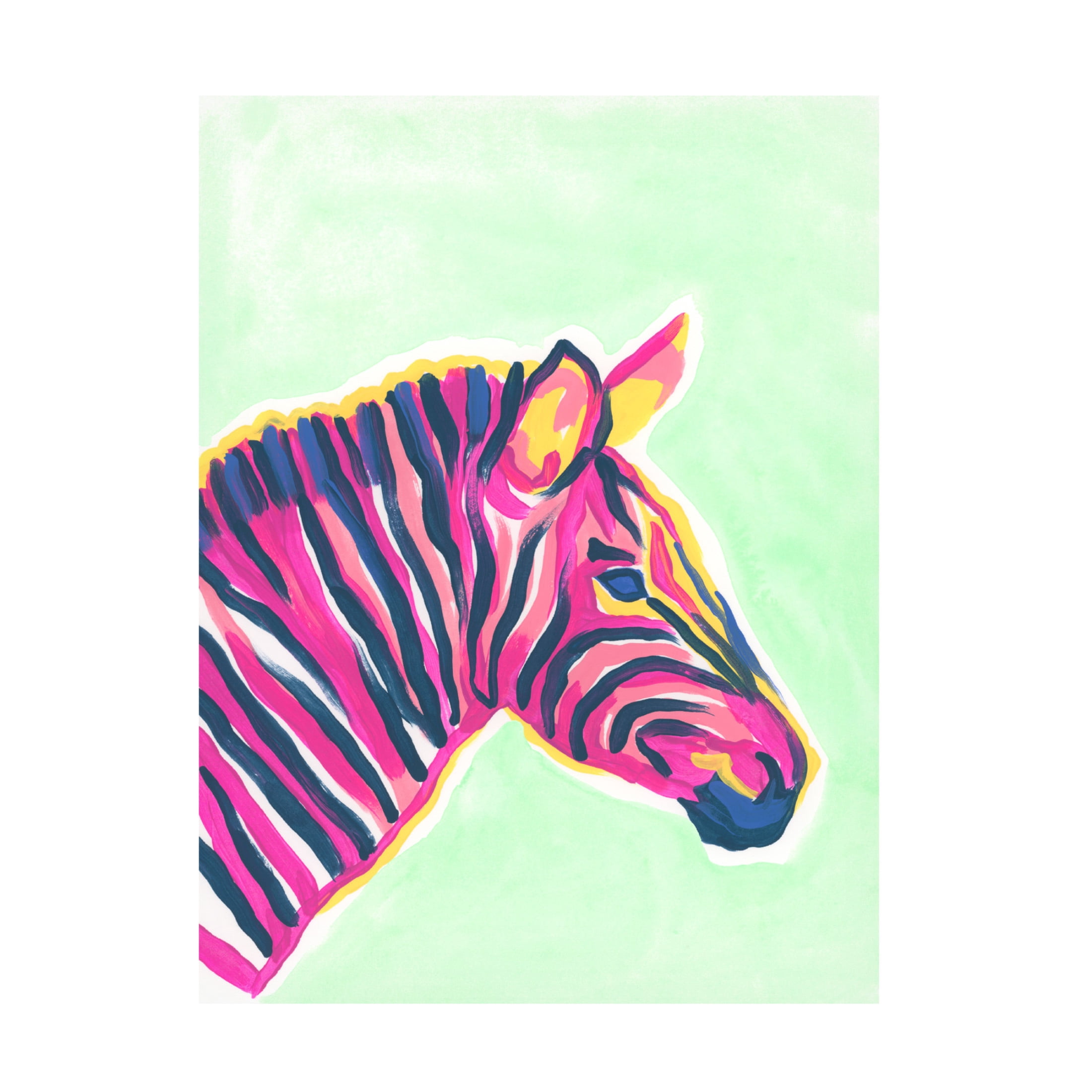 Trademark Fine Art June Erica Vess Savannah Pop III Canvas Wall Art