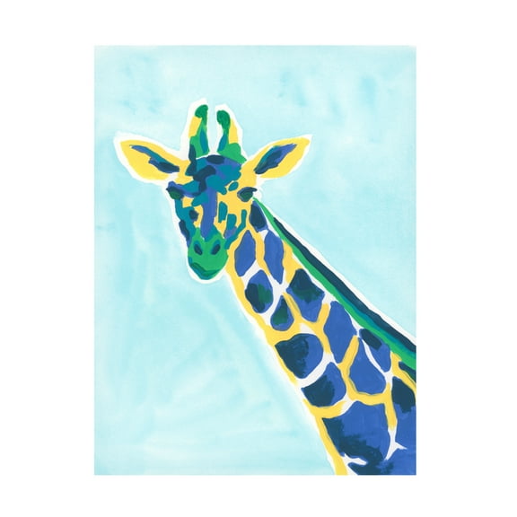 Trademark Fine Art June Erica Vess  Savannah Pop IV Canvas Wall Art