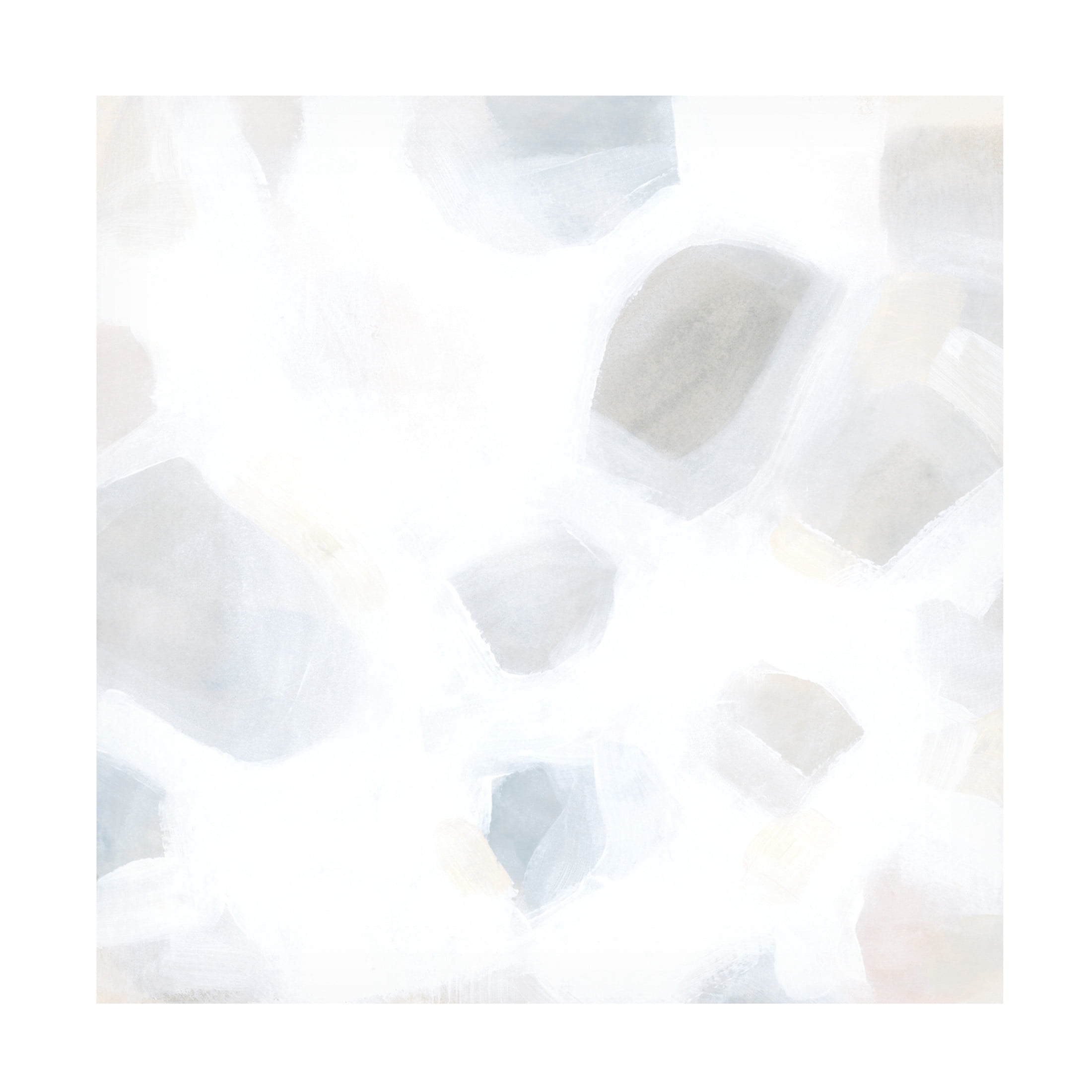 Trademark Fine Art June Erica Vess  Snow Pebble I Canvas Wall Art