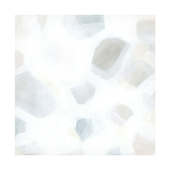 Trademark Fine Art June Erica Vess Snow Pebble I Canvas Wall Art