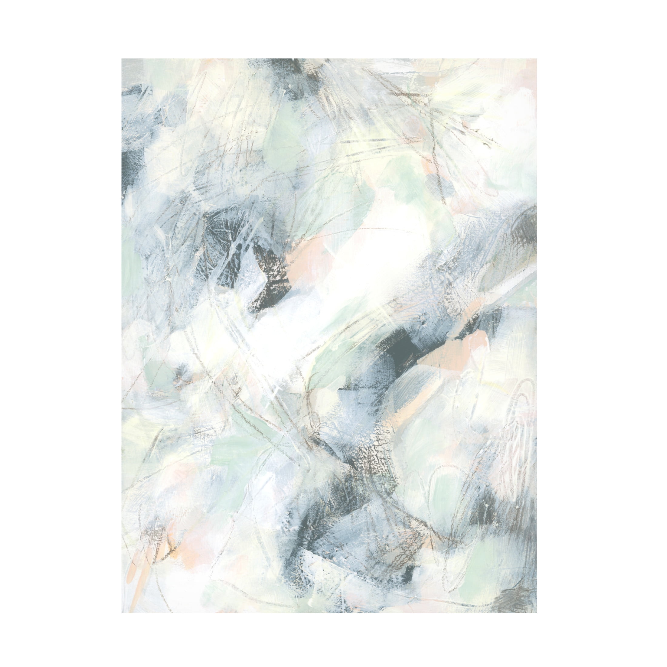 Trademark Fine Art June Erica Vess  Static Pastel II Canvas Wall Art