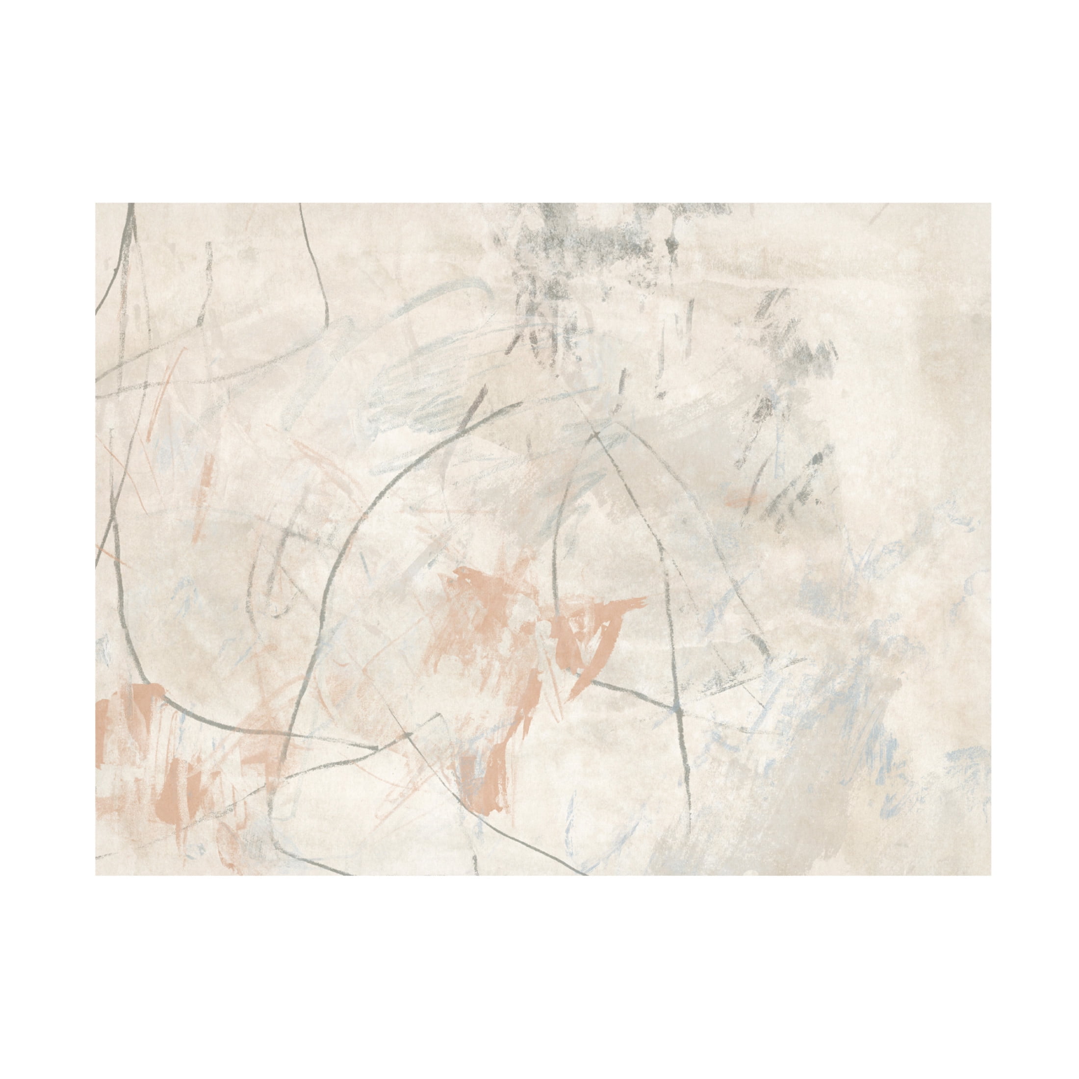 Trademark Fine Art June Erica Vess Terre Cotta Trace I Canvas Wall Art