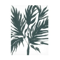 Trademark Fine Art June Erica Vess  Tropical Cameo III Canvas Wall Art