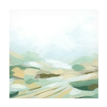 Trademark Fine Art June Erica Vess Valley Lane I Canvas Wall Art