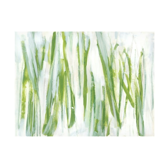 Trademark Fine Art June Erica Vess  Verge in Green I Canvas Wall Art