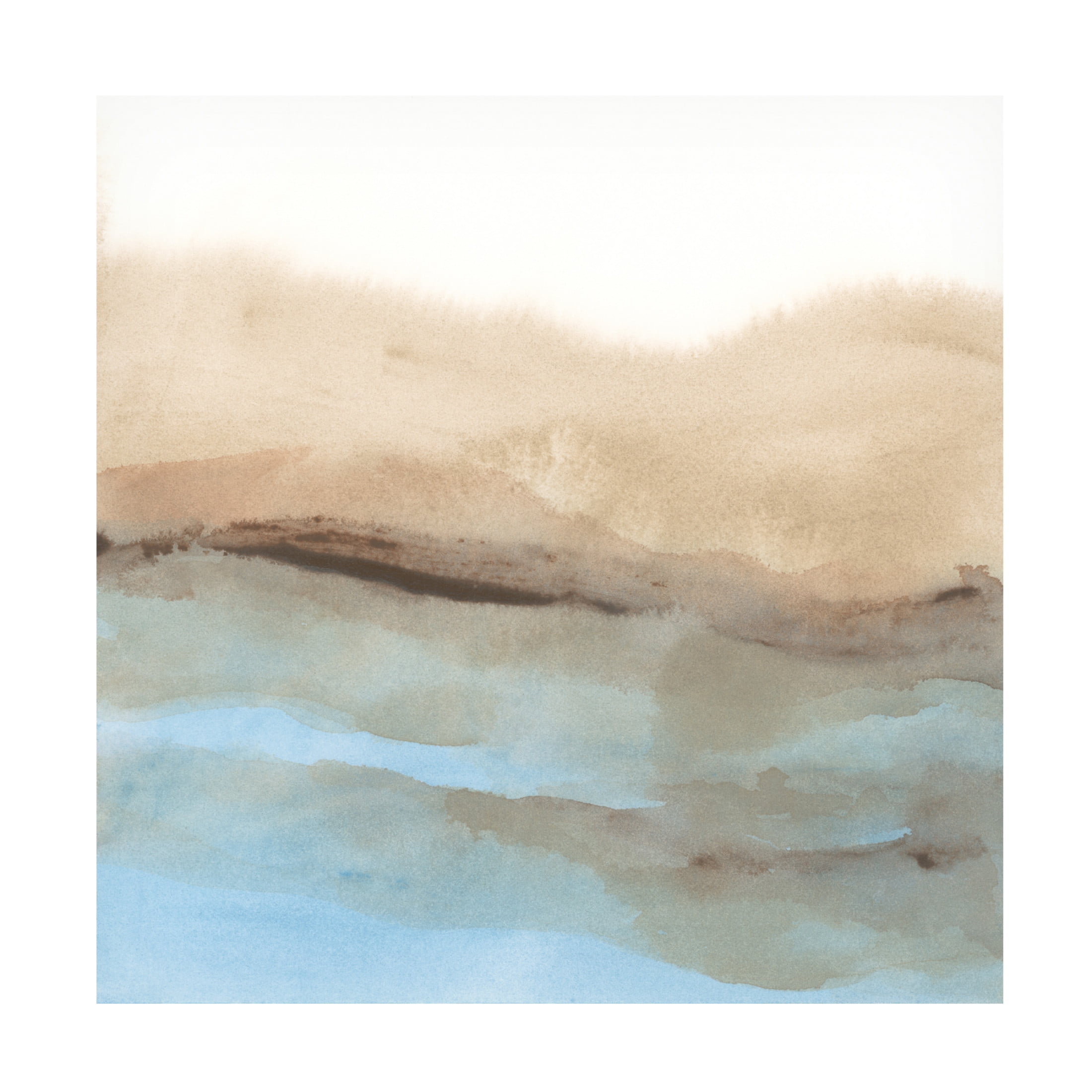 Trademark Fine Art June Erica Vess  Wave Strata I Canvas Wall Art