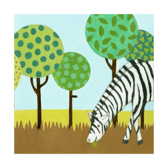Trademark Fine Art 'Jungle Fun IV' Canvas Art by Megan Meagher