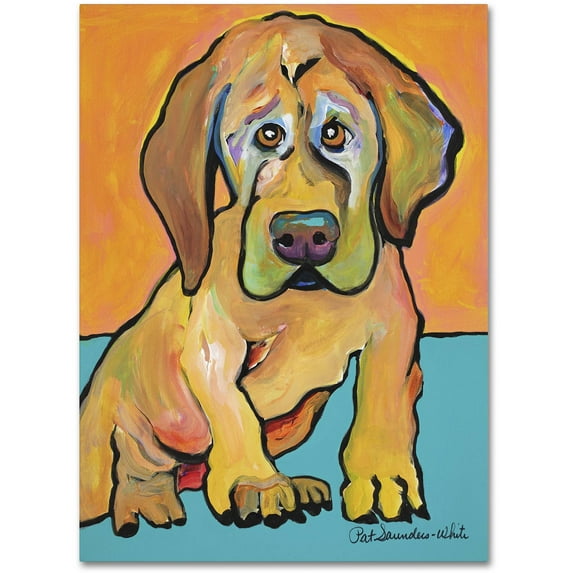 Trademark Fine Art "Juno" Canvas Art by Pat Saunders-White