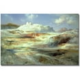 thumbnail image 1 of Trademark Fine Art "Jupiter Terrace, Yellowstone" Canvas Art by Thomas Moran, 1 of 1