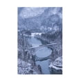 thumbnail image 1 of Trademark Fine Art Juri Aoki Winter Train Canvas Wall Art, 1 of 4