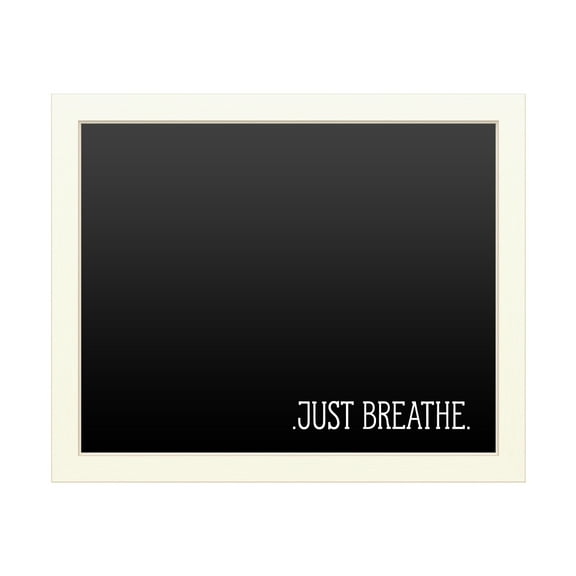 Trademark Fine Art 'Just Breathe' Chalkboard by ABC
