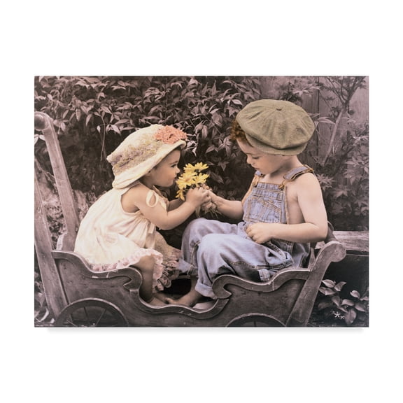 Trademark Fine Art 'Just For You' Canvas Art by Sharon Forbes