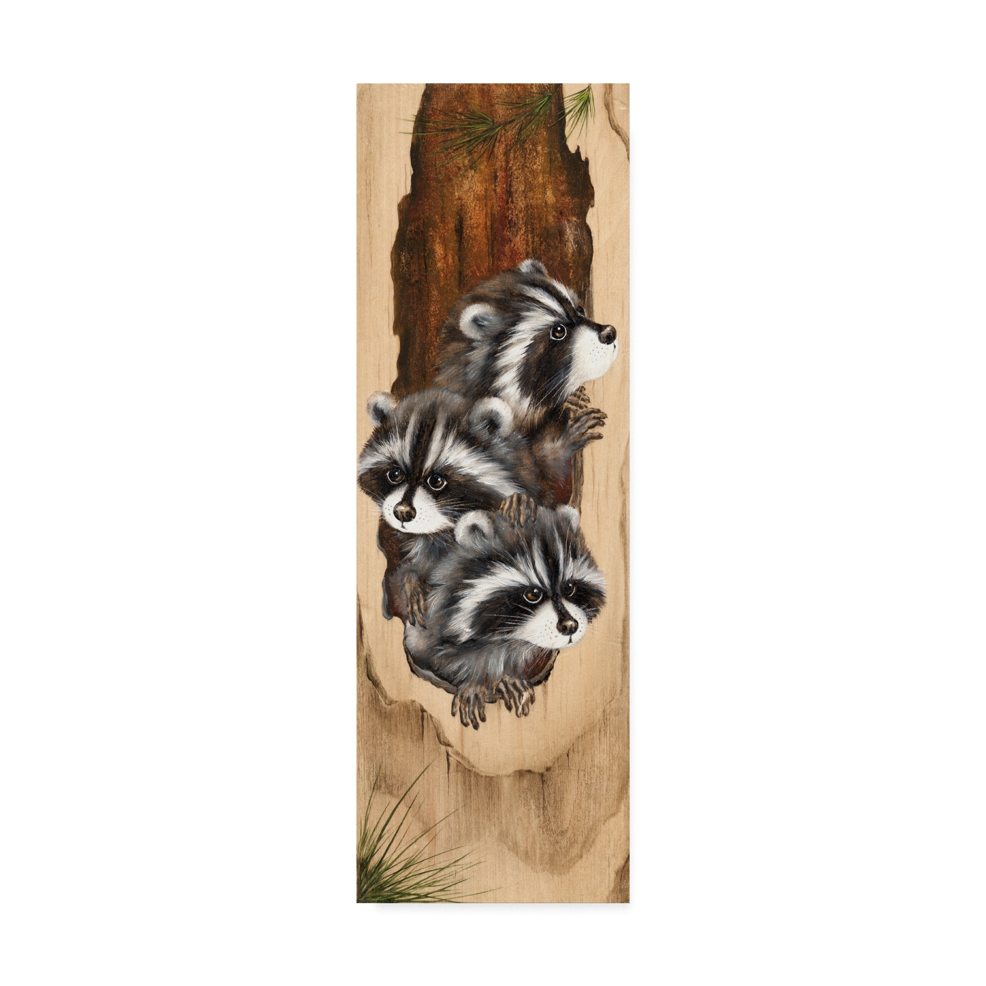 Trademark Fine Art 'Just Looking' Canvas Art by Peggy Harris